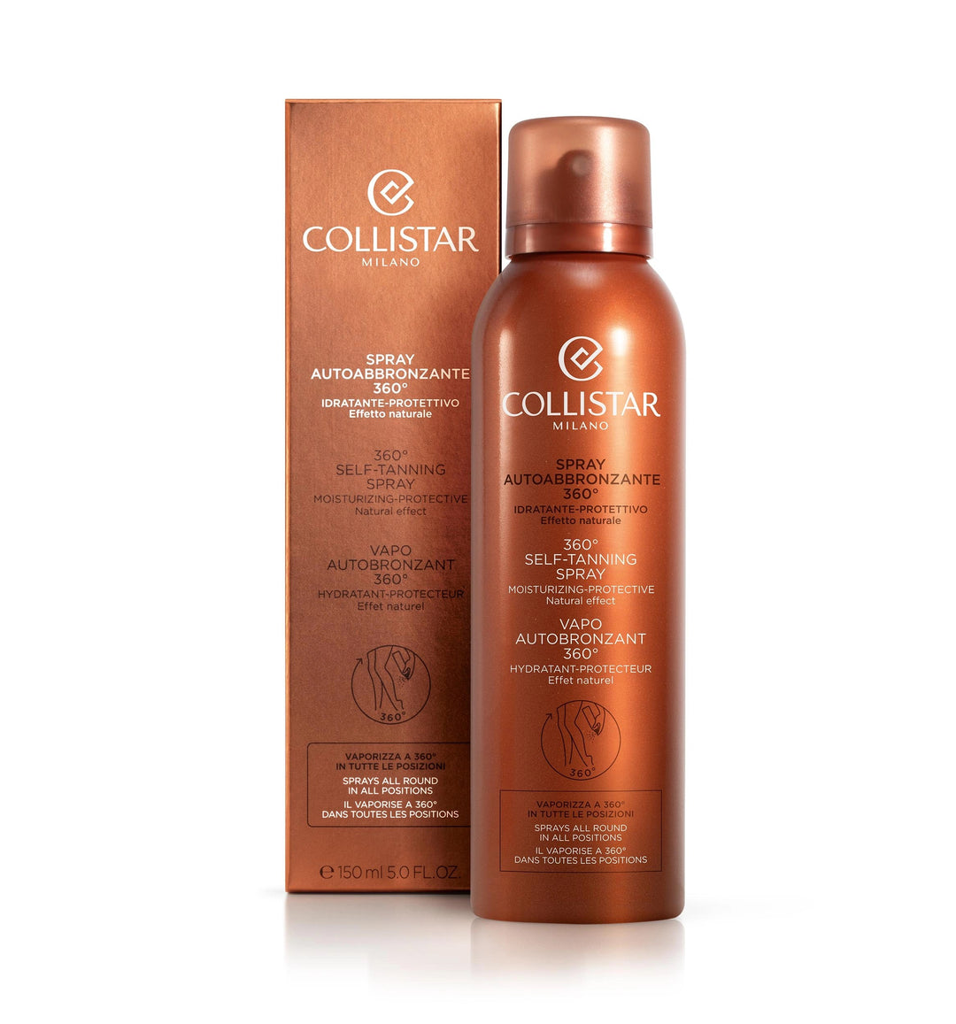 

Collistar Self-Tanning Spray 360° Moisturizing and Protective Natural Effect 150 ml
