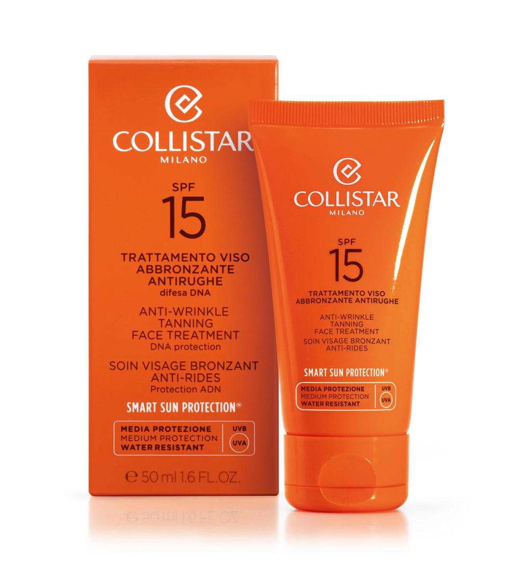 

Collistar Face Treatment with Bronzing and Anti-Wrinkle Medium Protection SPF 15 50ml