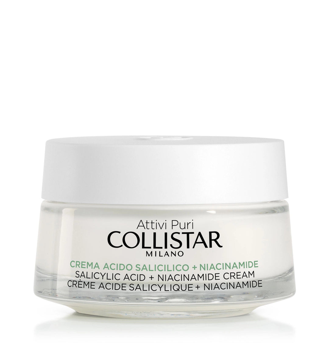 

Collistar Pure Active Face Cream Salicylic Acid + Niacinamide Anti-Imperfection Seboequilibrant 50 ml.