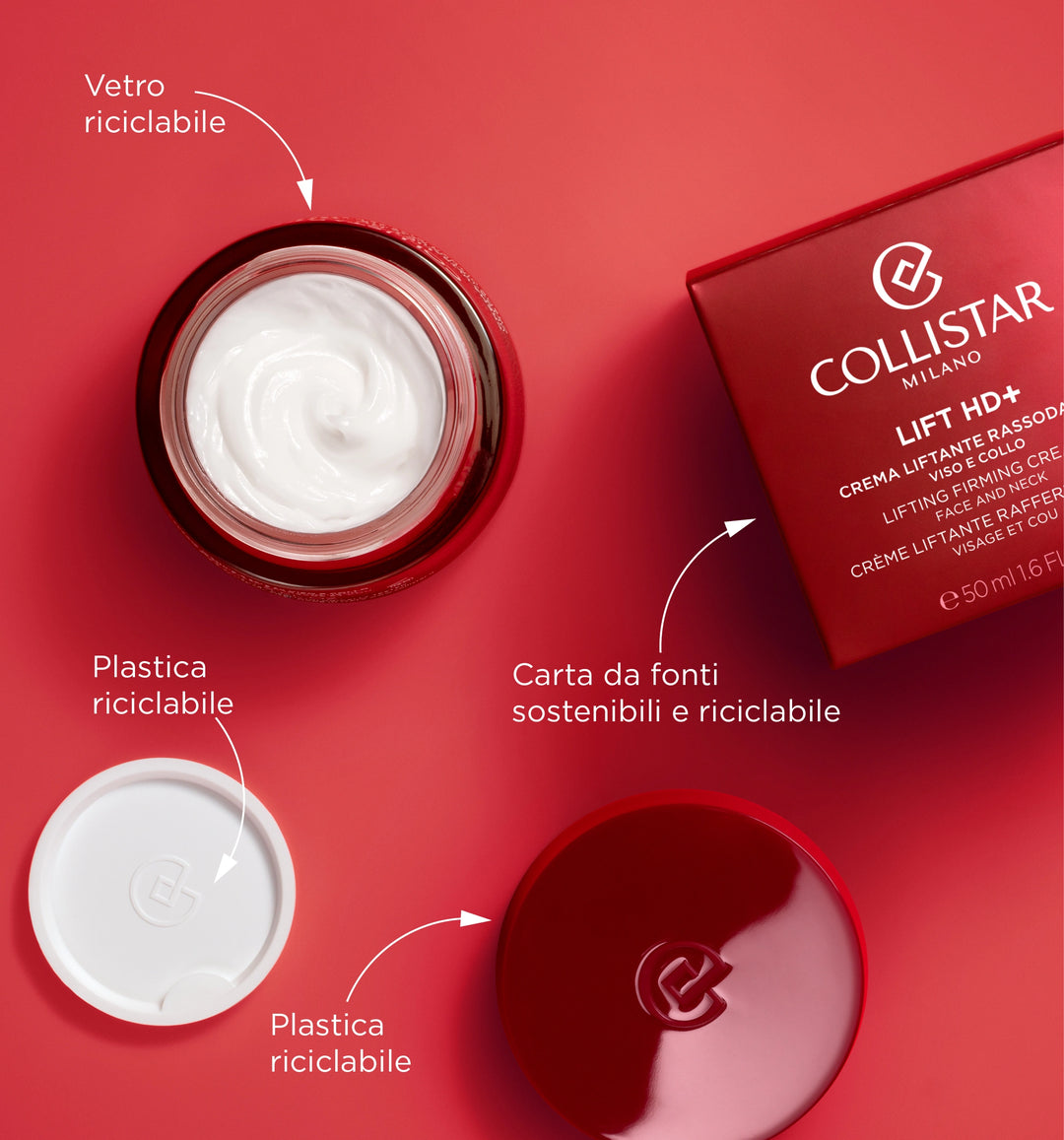 

Collistar Lift HD+ Lifting and Firming Cream for Face and Neck 50 ml