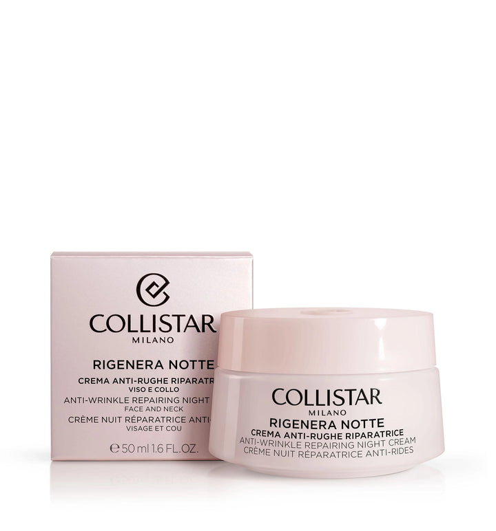 

Collistar Regenerating Night Anti-Wrinkle Repair Cream for Face and Neck 50ml