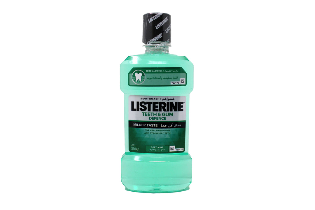Collutorio Listerine Mouthwash Teeth E Gum Defence 500 ml