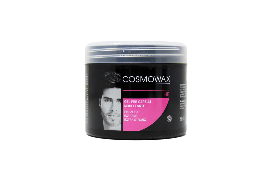 

"Cosmowax Hair Gel for Extra Strong Hold and Hugo Boss Scent 500ml"