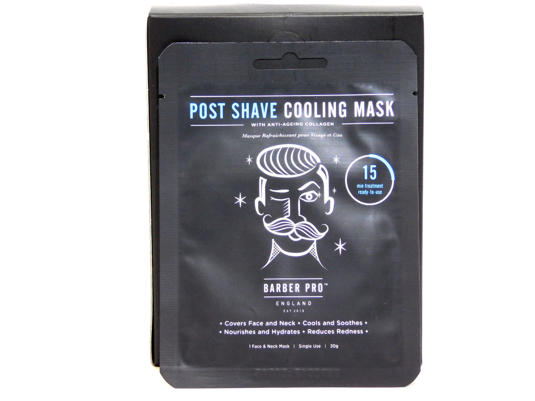 :


Barber Pro Post Shave Cooling Mask - Post Shave Mask 30 g.