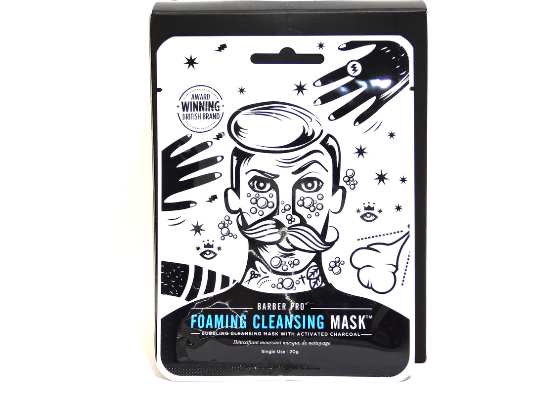 Barber Pro - Foaming Clean Mask 20 ml - Maschera Purificante