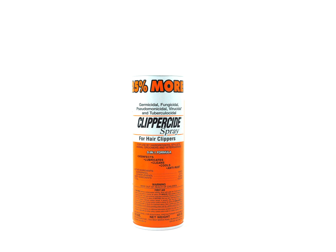 


Clippercide Sanitizing Spray for Clippers 425 gr