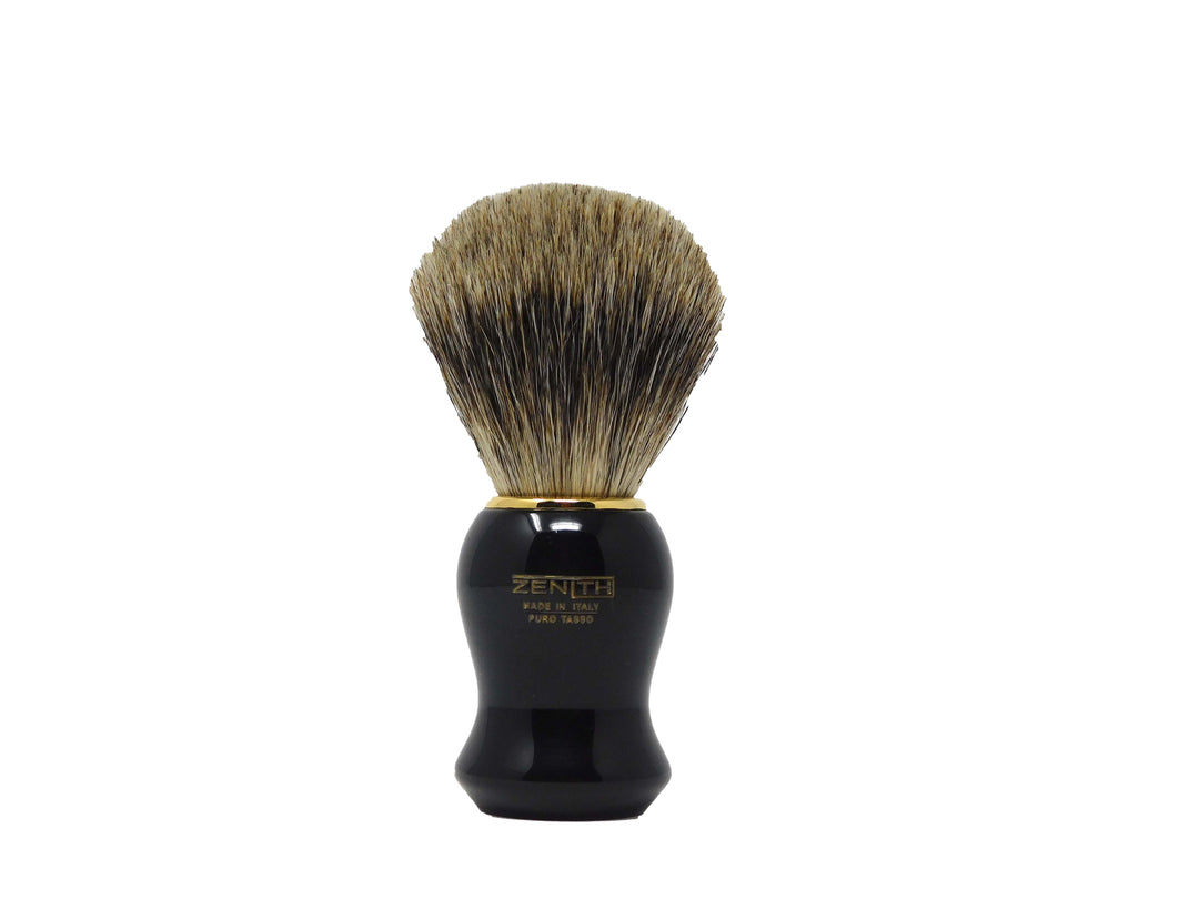 

Zenith Pure Badger Shaving Brush Art. 501N/Gold BB