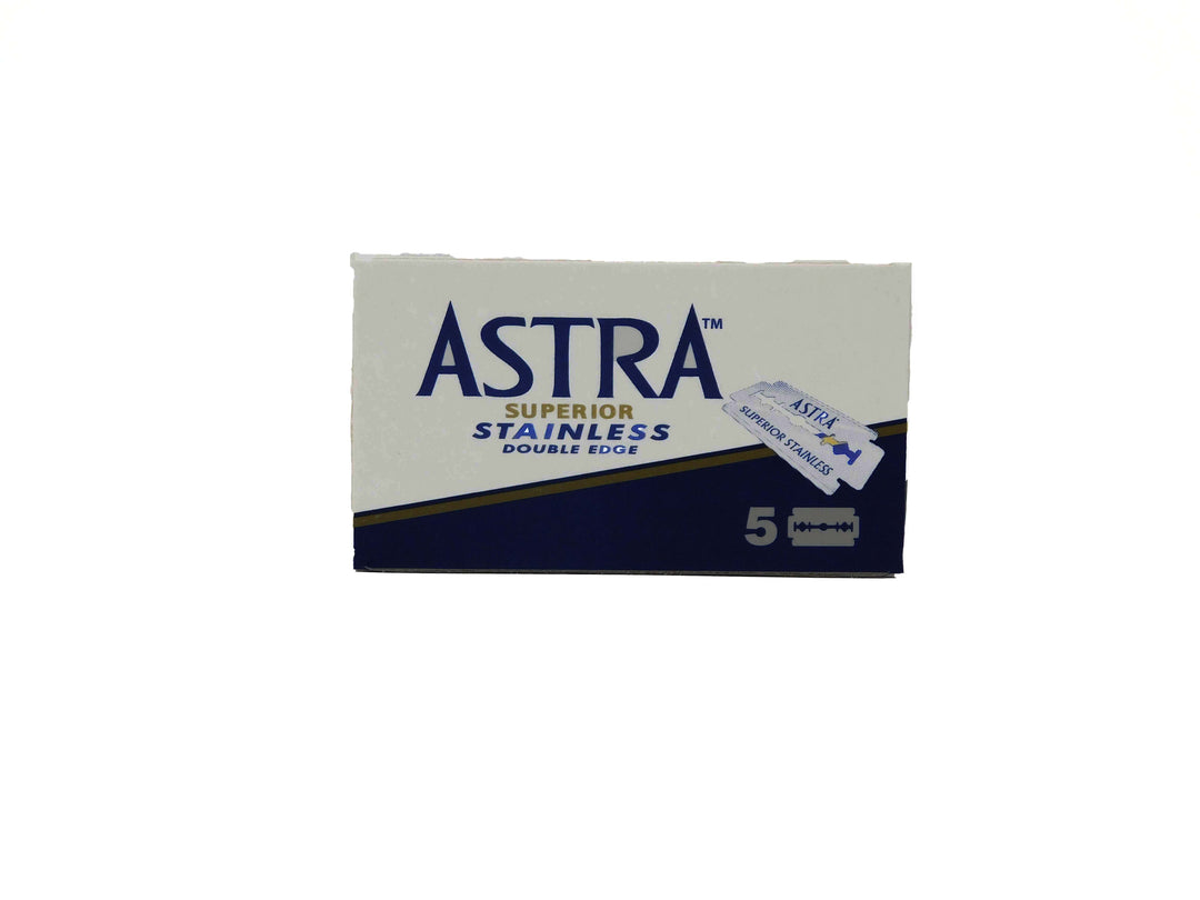 Astra Blu Superior Stainless Lamette da Barba Box da 5pz