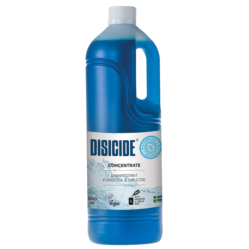 

"Disicide Liquid Concentrated Sanitizing Virucidal 1500 ml" 
