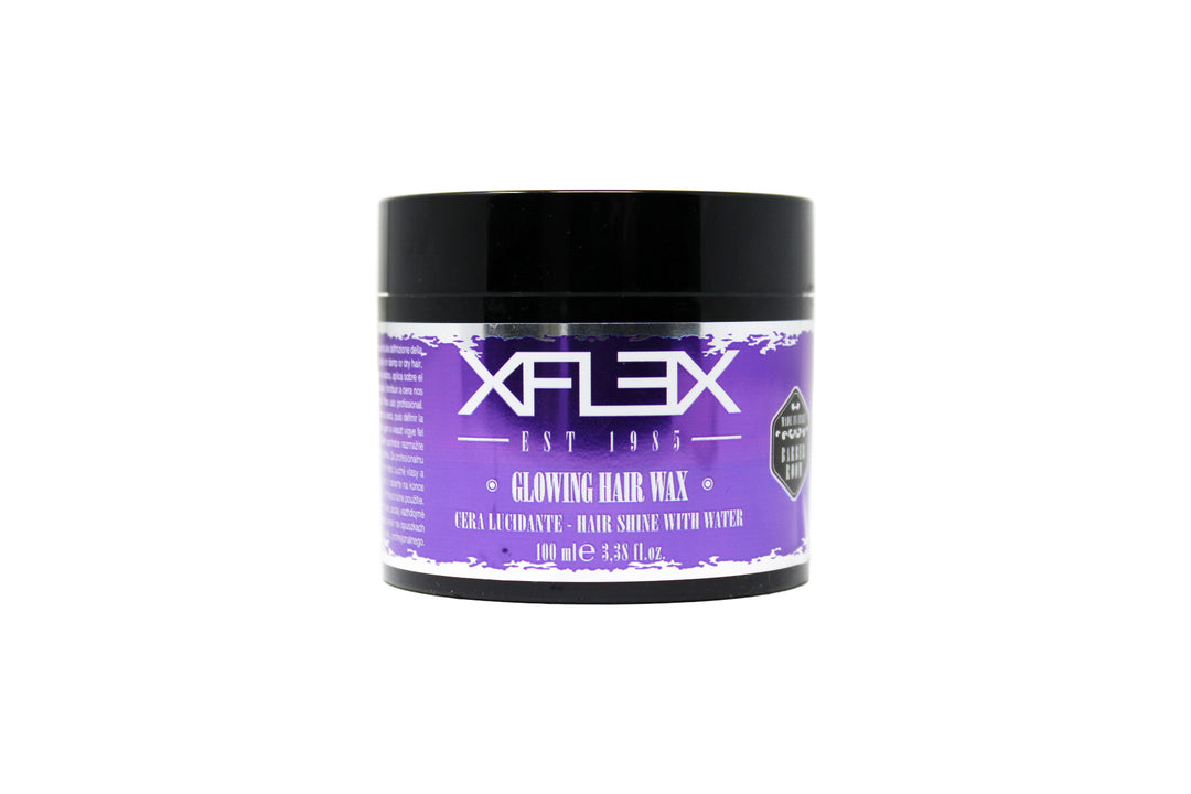 .

"Edelstein Xflex Glowing Hair Wax Shining Wax 100 ml."