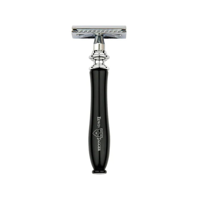 Edwin Jagger Chatsworth Ebony Closed Comb Safety Razor