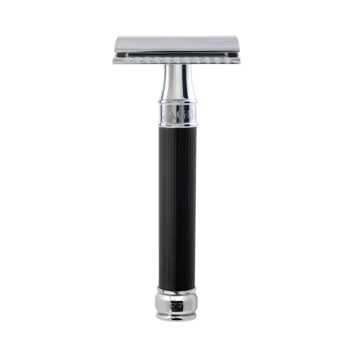 Edwin Jagger Safety Razor DE86RC14BL Black Closed Comb