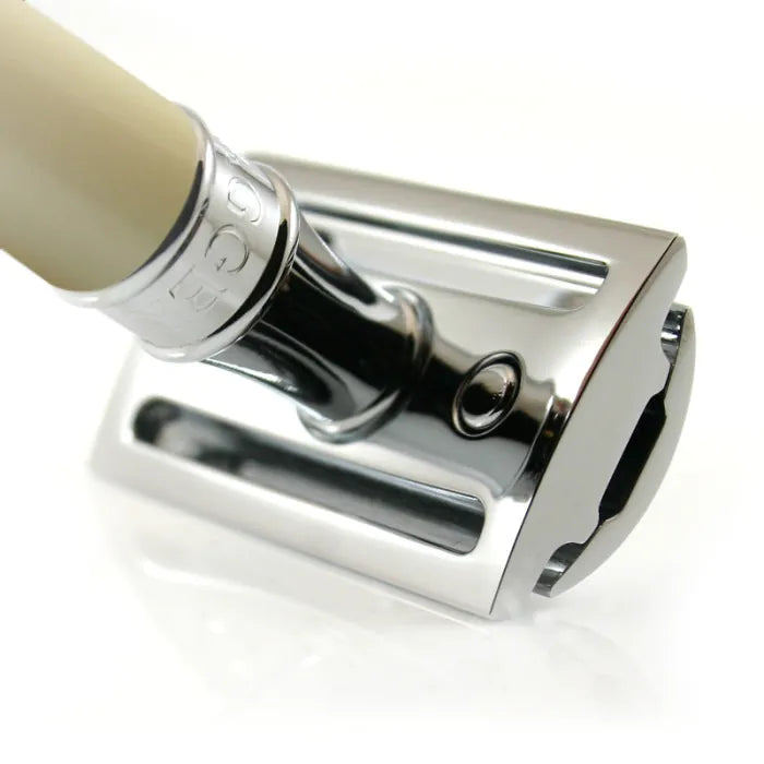 Edwin Jagger DE87BL Ivory Closed Comb Safety Razor