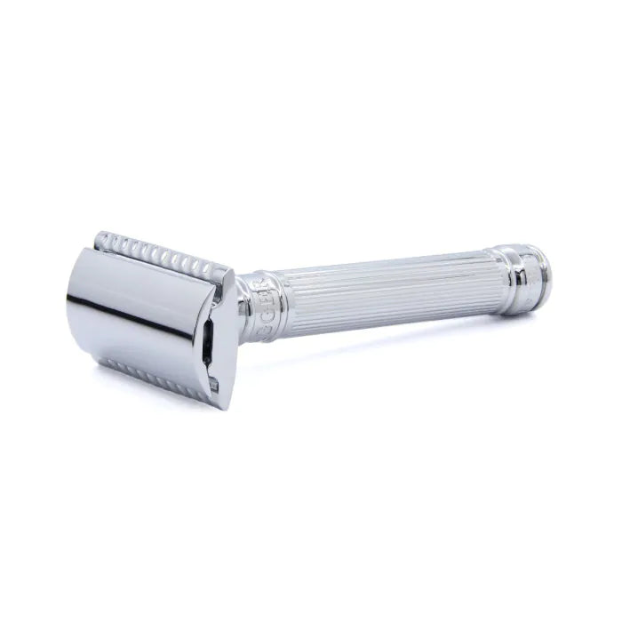 Edwin Jagger DE89LBL Closed Comb Chrome Safety Razor