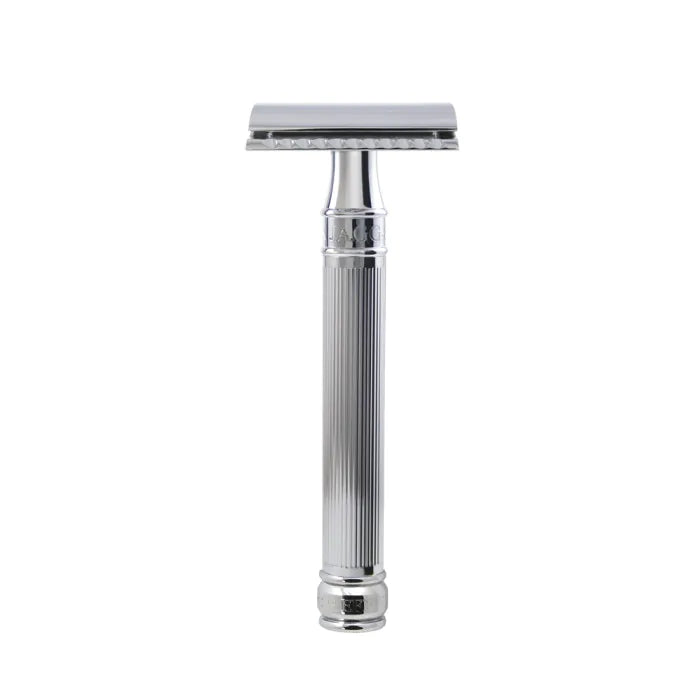 Edwin Jagger DEL89LI14BL Long Chrome Closed Comb Safety Razor
