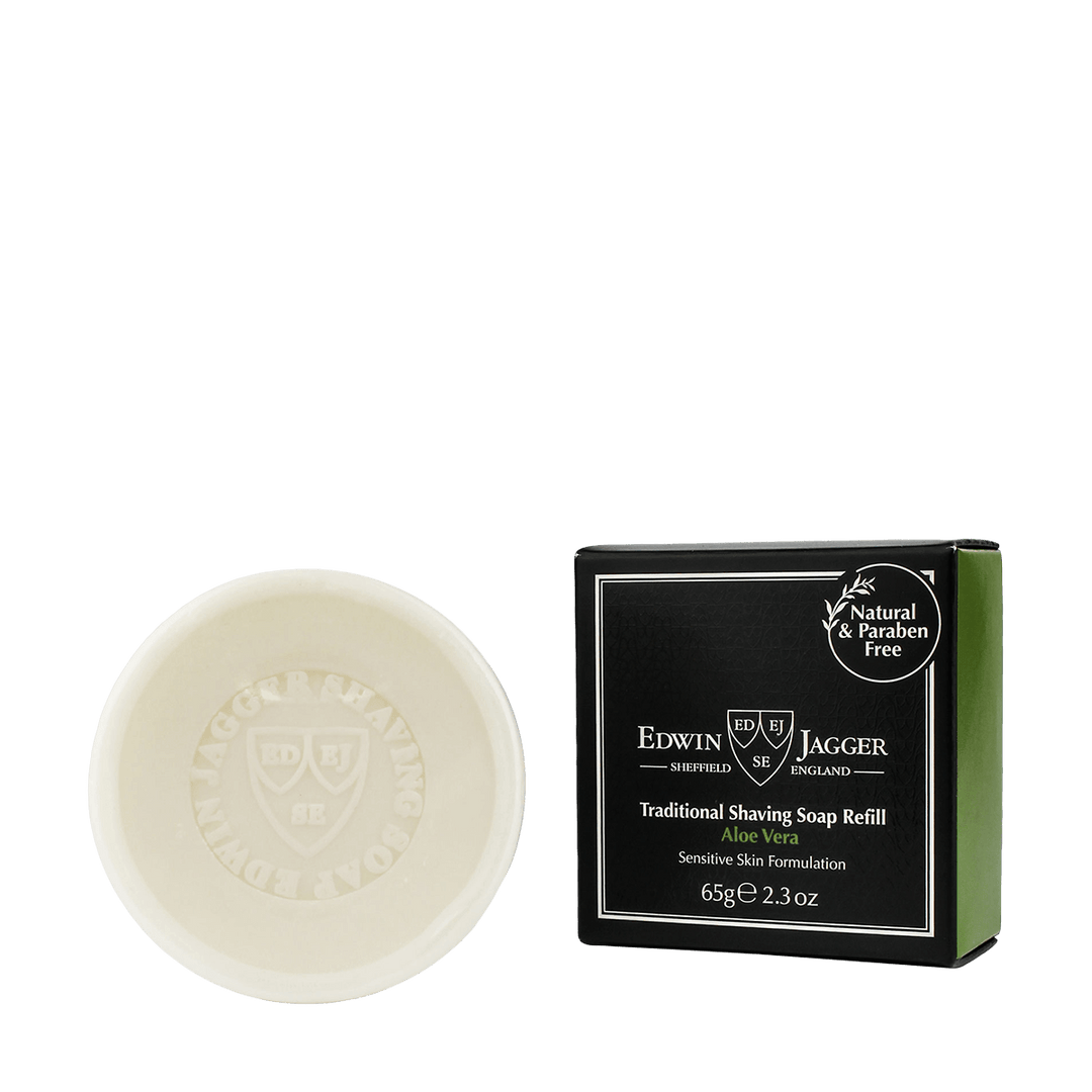 Edwin Jagger Aloe Vera Shaving Soap Refill 65 g