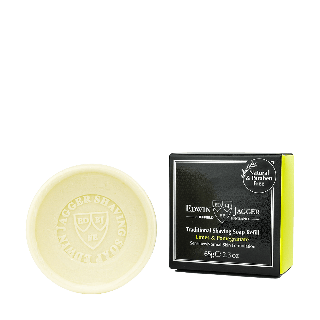 Edwin Jagger Shaving Soap Refill Limes & Pomegranate 65 gr