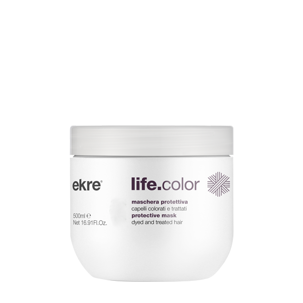 Ekre Life Color Maschera Protettiva Per Capelli Colorati E Trattati 500 ml