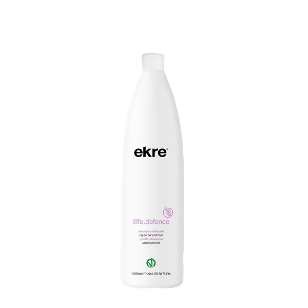 Ekre Life Defence Shampoo Delicato Per Capelli Sensibilizzati 1000 ml