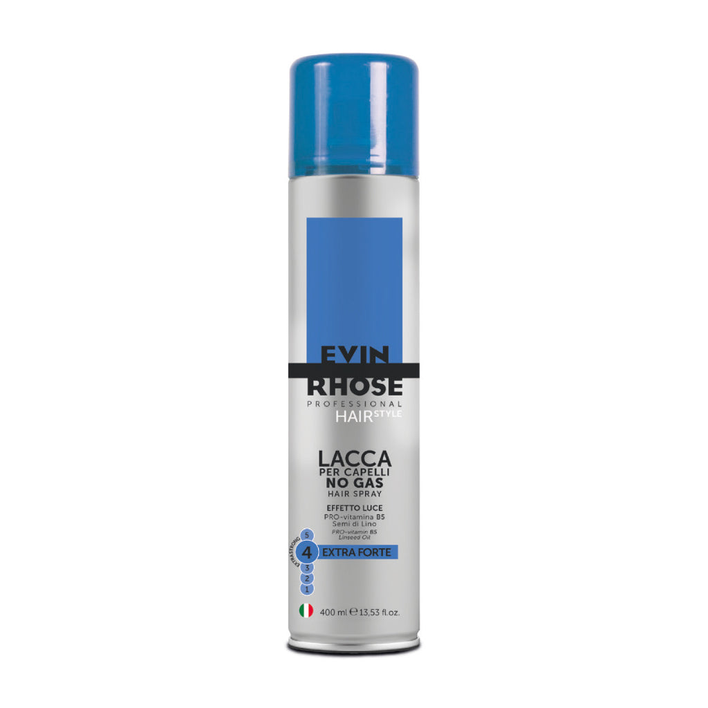 Evin Rhose Lacca No Gas Per Capelli Fissaggio Extra Forte 4 400 ml