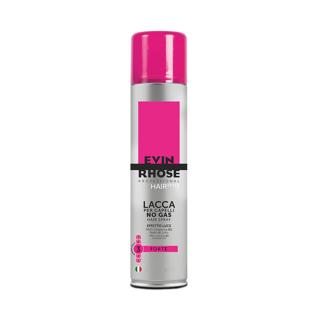 Evin Rhose Lacca No Gas Per Capelli Fissaggio Forte 3 400 ml