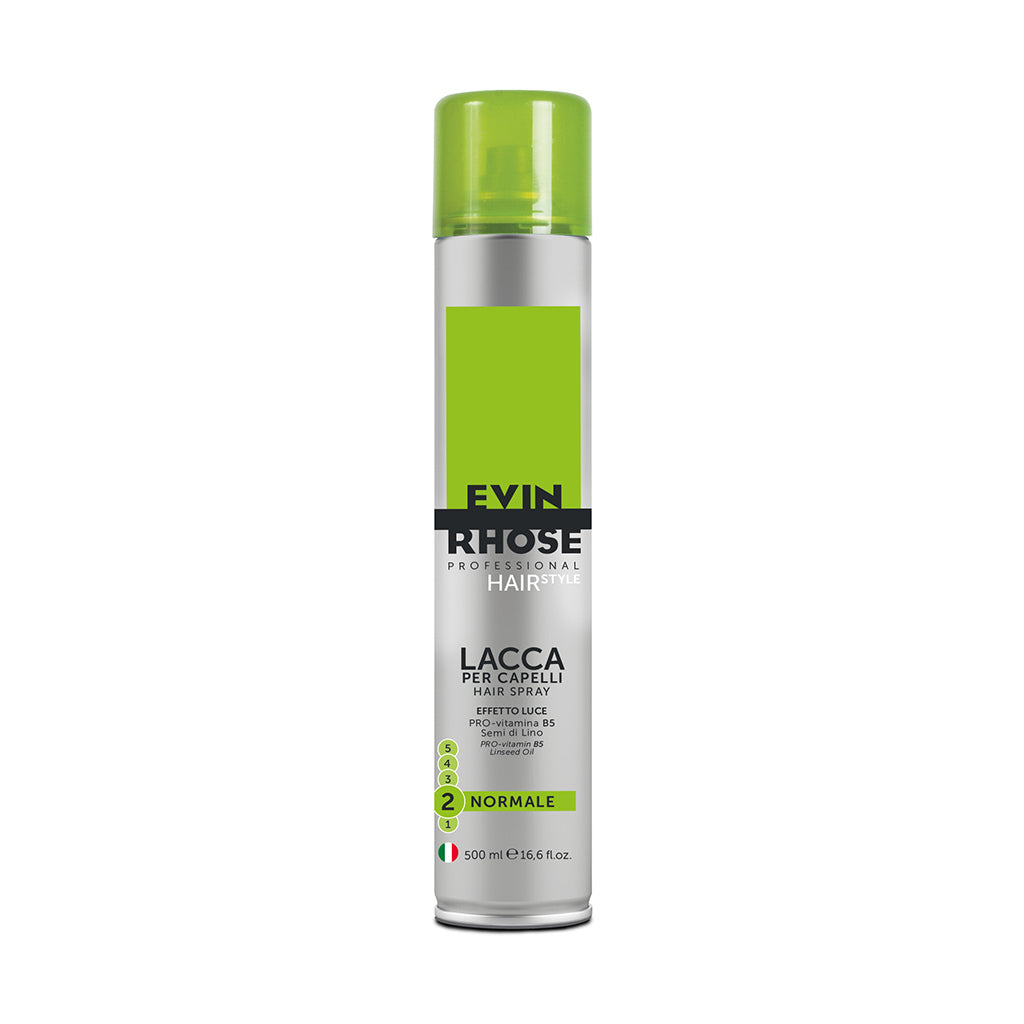 Evin Rhose Lacca Spray Per Capelli Fissaggio Normale 2  500 ml