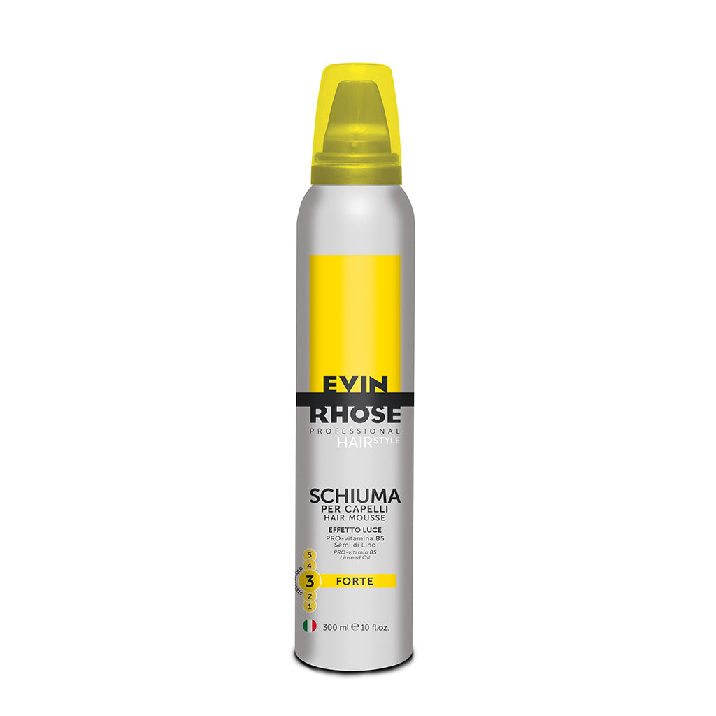 Evin Rhose Mousse Per Capelli Fissaggio Forte 3  300 ml