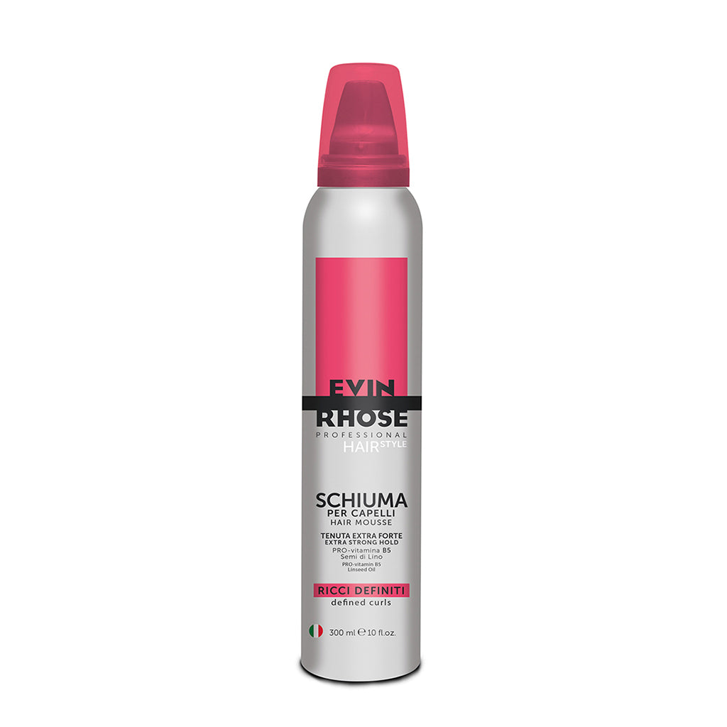 Evin Rhose Mousse Per Capelli Ricci Fissaggio Extra Forte  300 ml