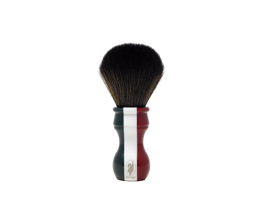 

Extrò Cosmetics Shaving Brush Tricolor Medium Hard Synthetic Brush