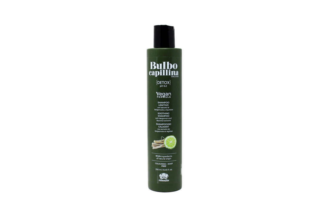 

Farmagan Bulbo Capillina Formula Vegan Detox Soothing Shampoo for Frequent Use 250 ml