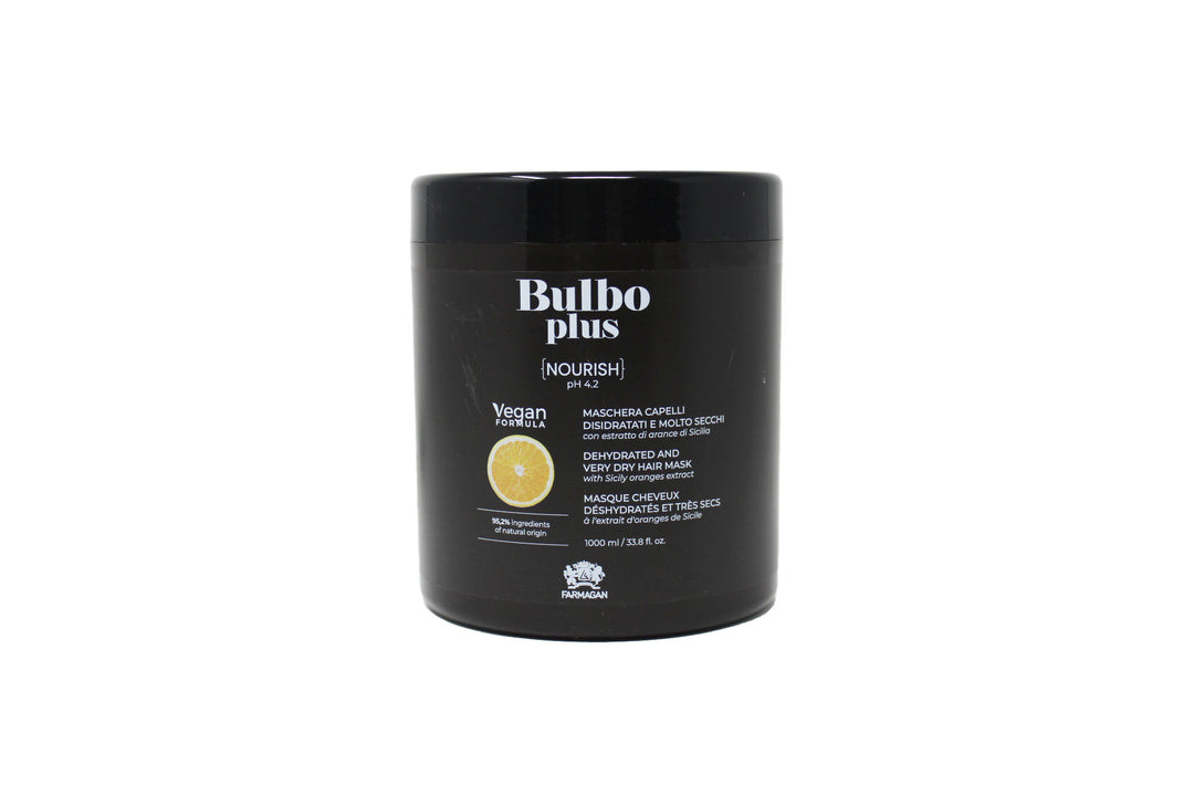 



Farmagan Bulbo Plus Formula Vegan Nourishing Hair Mask for Damaged and Very Dry Hair 1000 ml.