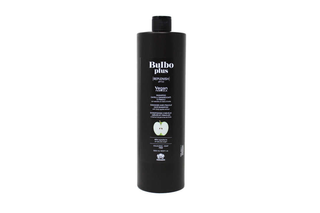 

Farmagan Bulbo Plus Formula Vegan Replenish Shampoo for Damaged and Fragile Hair 1000 ml