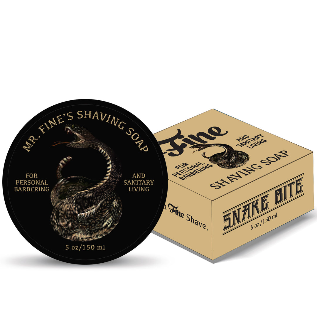 

Fine Accoutrements Shaving Soap New Formula Snake Bite 150 ml