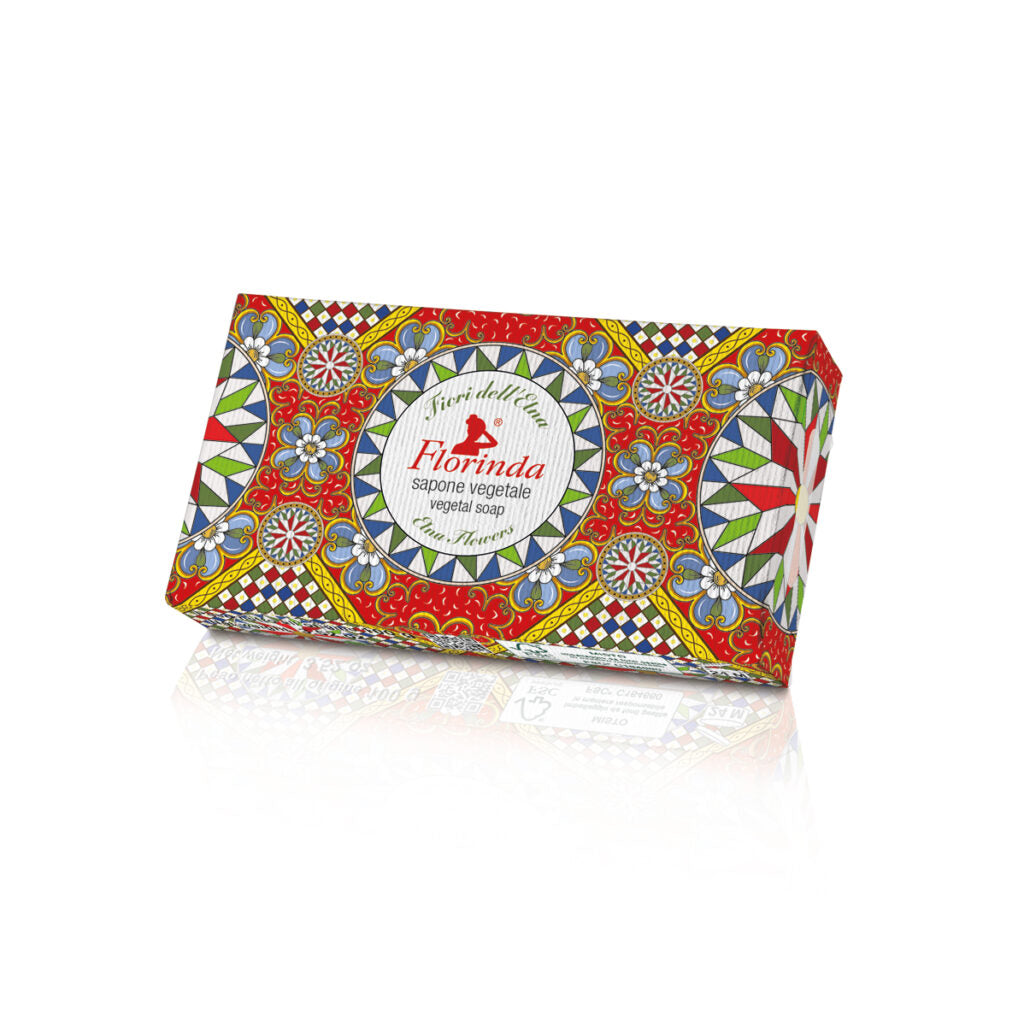 Florinda Vegetable Soap Hands and Body Etna Flowers 100 gr