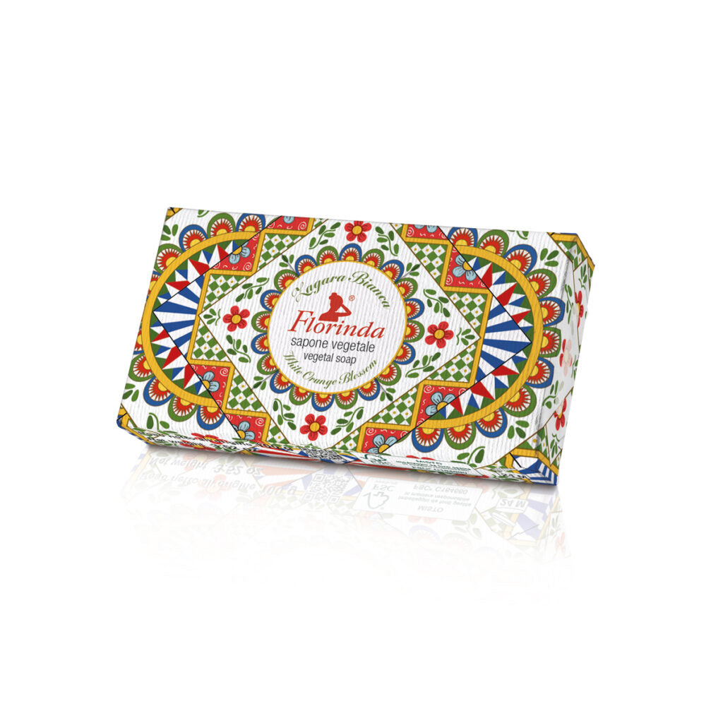 Florinda White Orange Blossom Vegetable Soap for Hands and Body 100 g