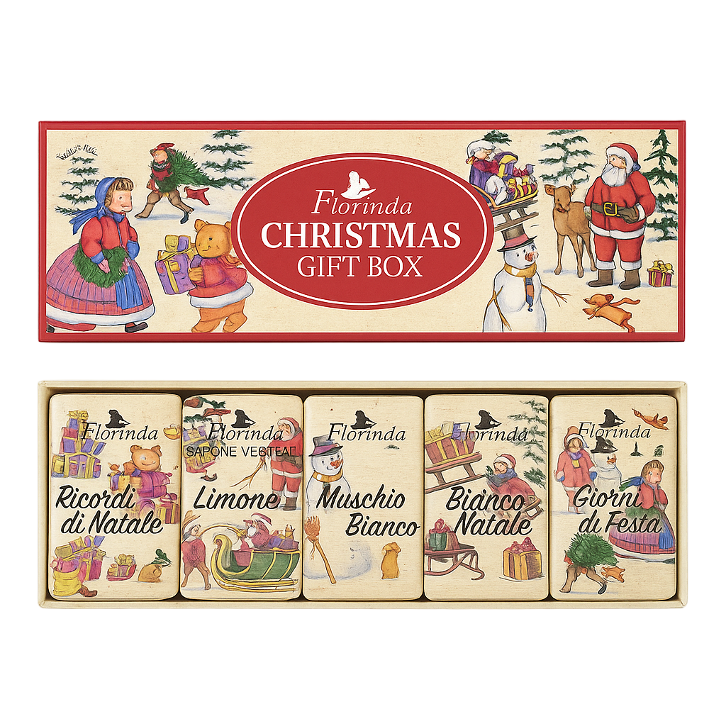 Florinda Christmas Gift Box 5 pcs x 50 gr