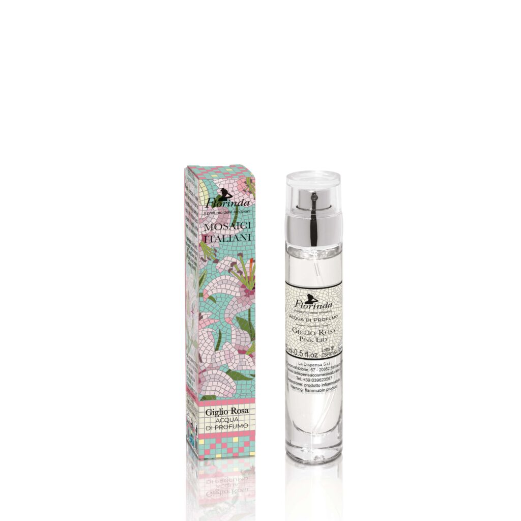 Florinda Mosaici Italiani Eau De Parfum Amaryllis Rosa 15 ml