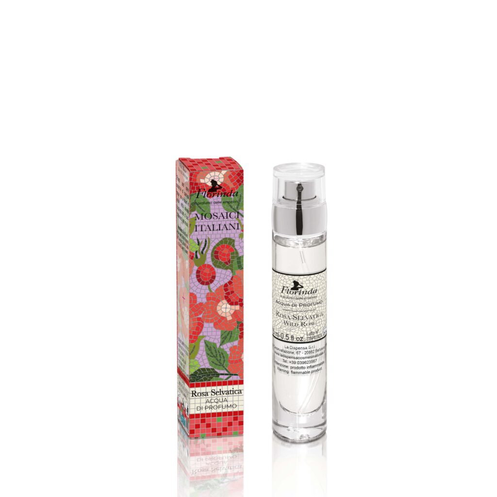 Florinda Italian Mosaics Eau De Parfum Wild Rose 15 ml