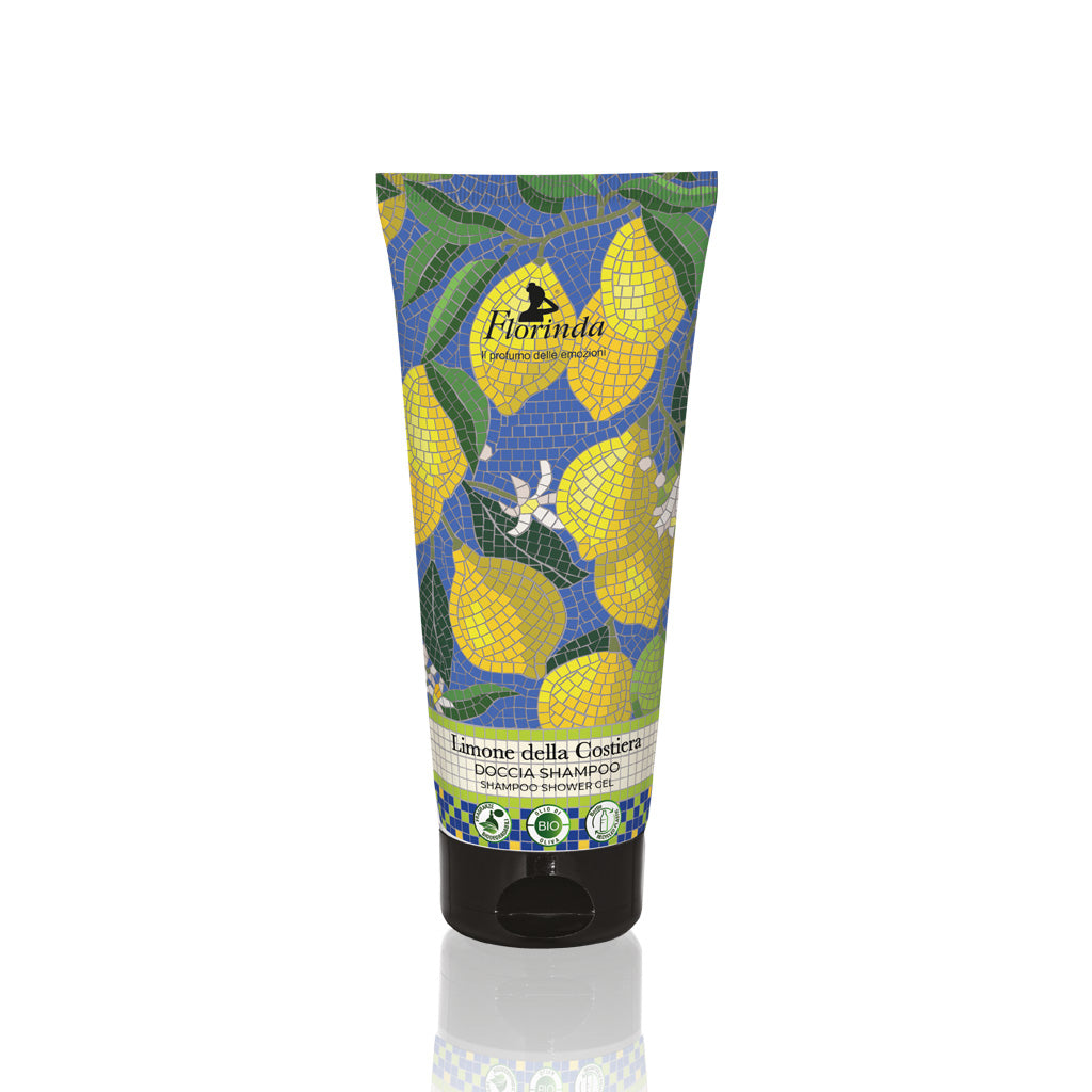 Florinda Mosaïques Italiens Shampoo Douche Citron de la Côte 200 ml