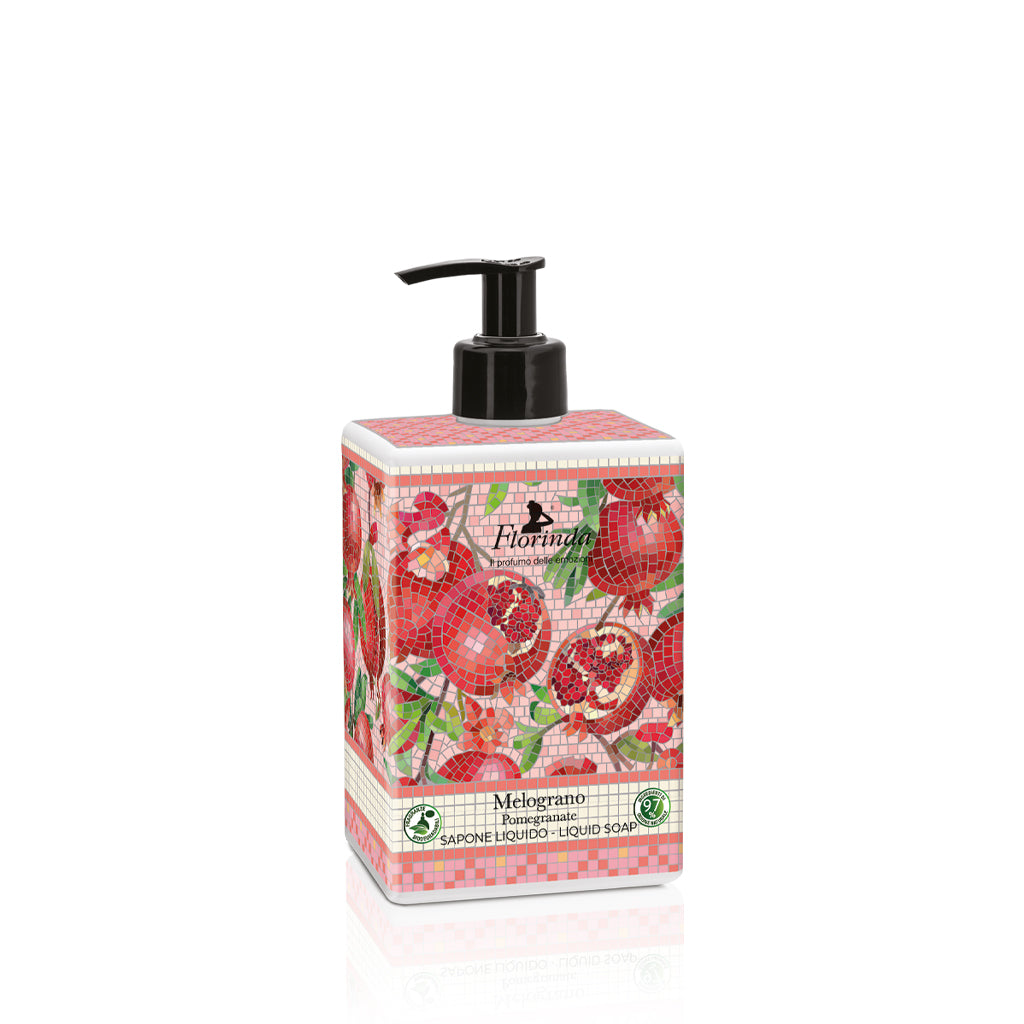 Florinda Savons Liquides Italiens Au Grenadier Pour Les Mains Et Le Corps 500 ml