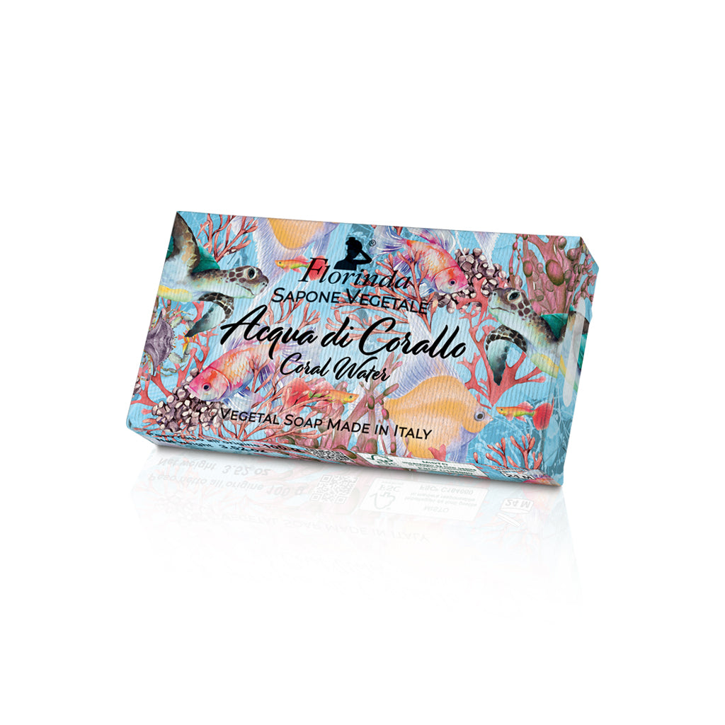Florinda Sea Scents Vegetable Soap Hands And Body Coral Water 100 ml