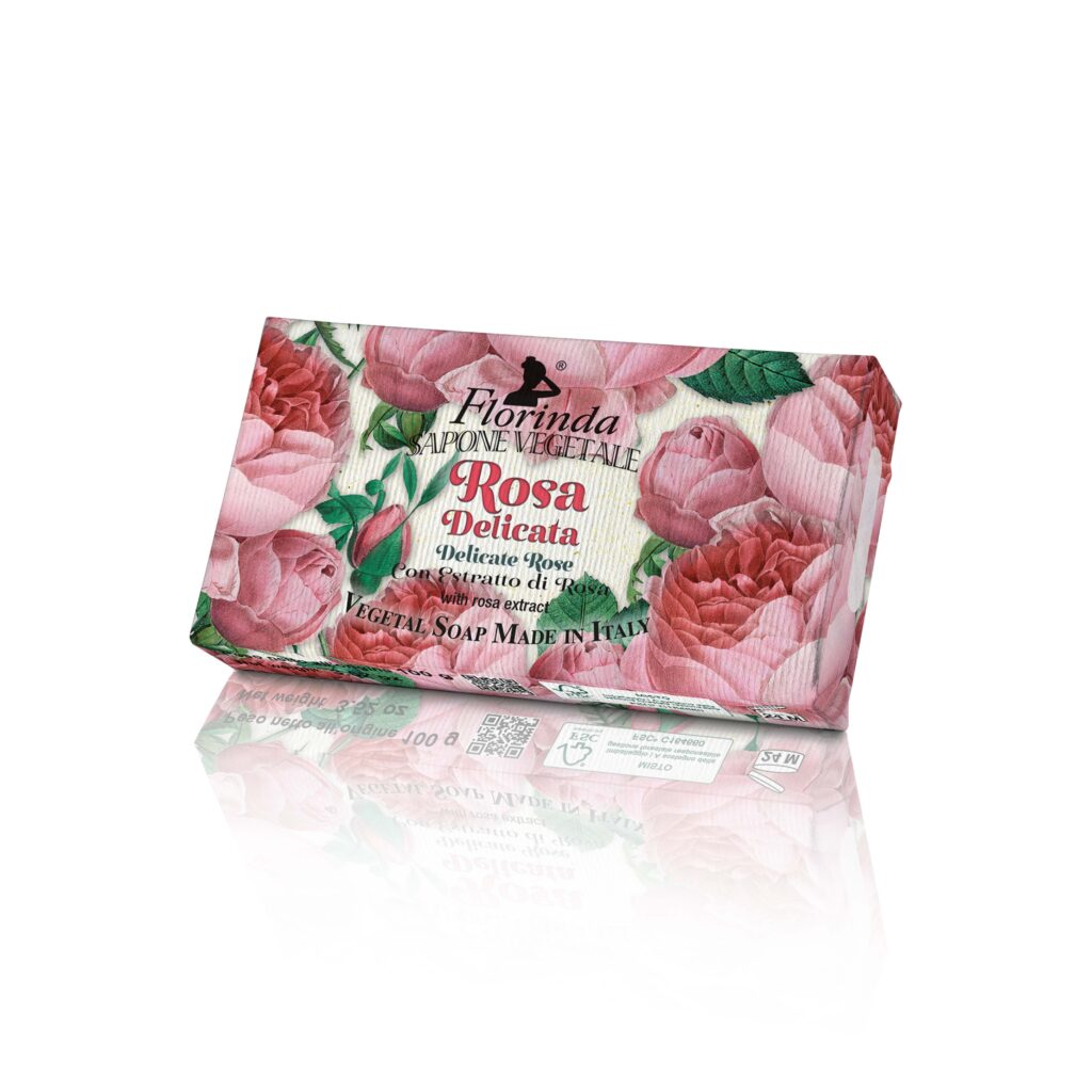 Florinda Vegetable Soap Rose Delicate Hand and Body 100 ml