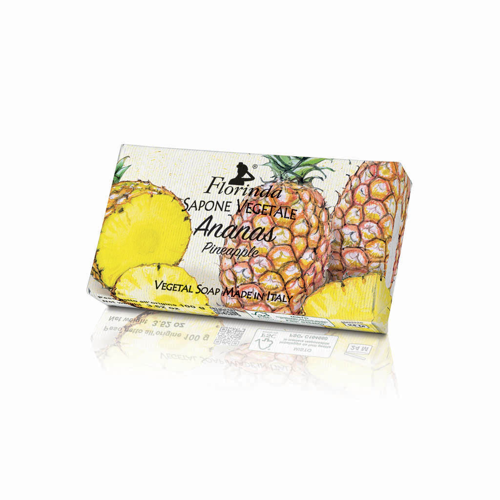 Florinda Tropical Vegetable Soap Hands and Body Pineapple 100 gr