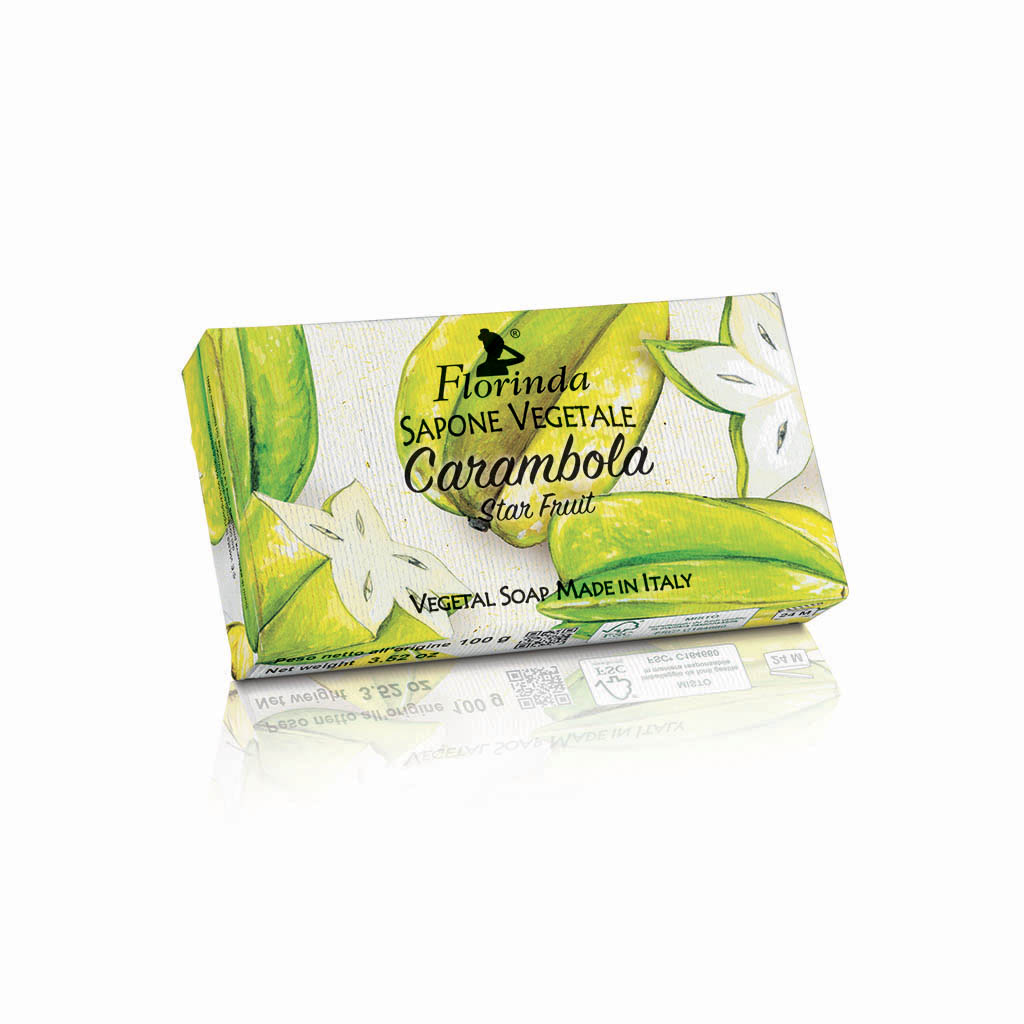 Florinda Tropical Vegetable Soap Hands and Body Carambola 100 gr