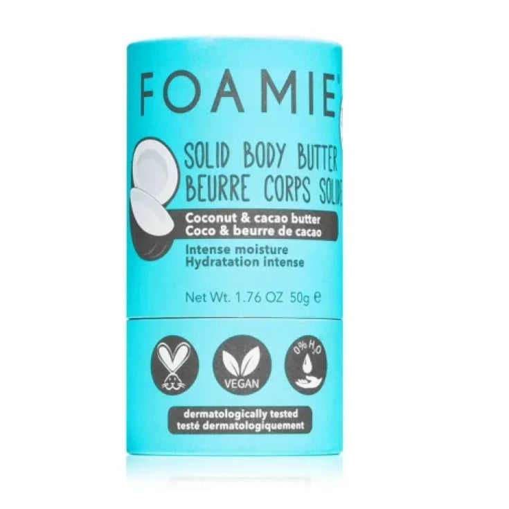 

Foamie Solid Body Donkey Moisturizer with Coconut Oil and Cocoa Butter 50g