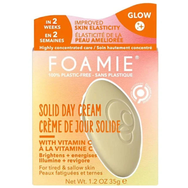 

Foamie Solid Illuminating Day Cream For Face Energy Glow With Vitamin C 35g