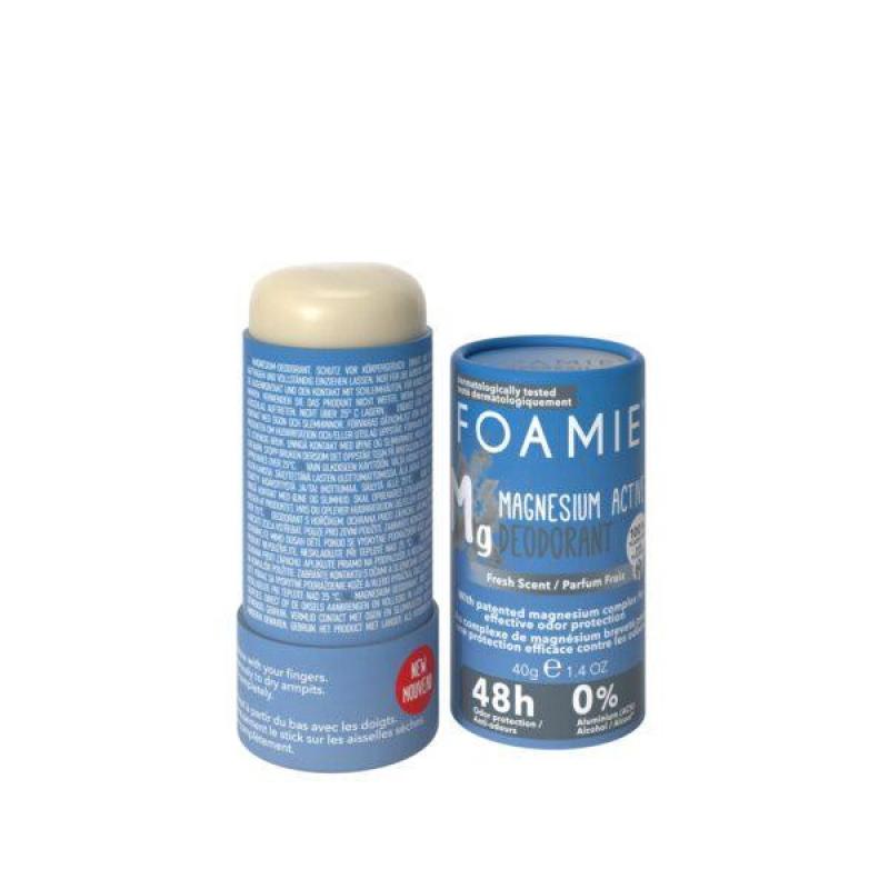 Foamie Deodorante Refresh Solido Con Magnesio Protezione 48H 40 gr