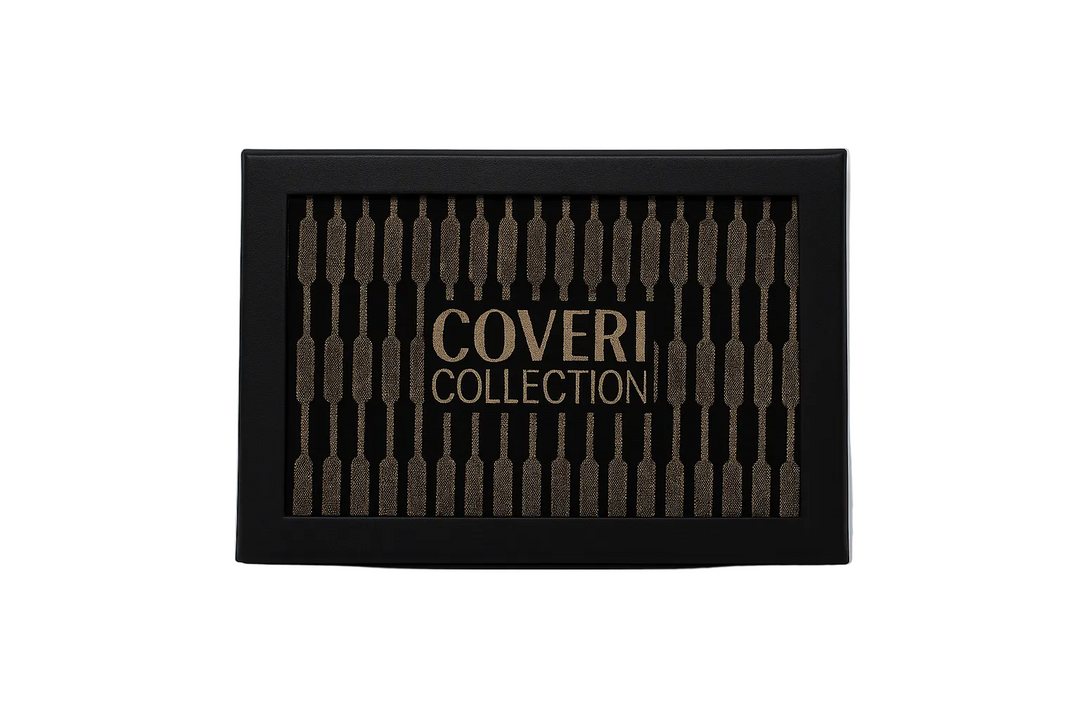 Enrico Coveri Foulard Nero E Beige Con Confezione Regalo