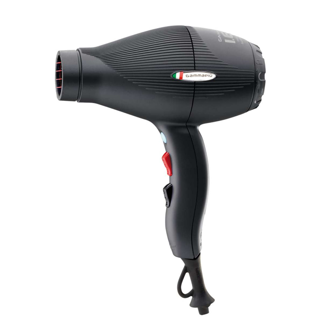 

GammaPiù I.E.S. Light Energy-Saving Eco-Friendly Hair Dryer 1450 W Black Color.