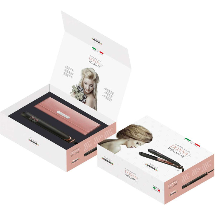 GammaPiù DonnaPiù Volume Piastra Professionale Versatile Il Frisée Per I Momenti Importanti